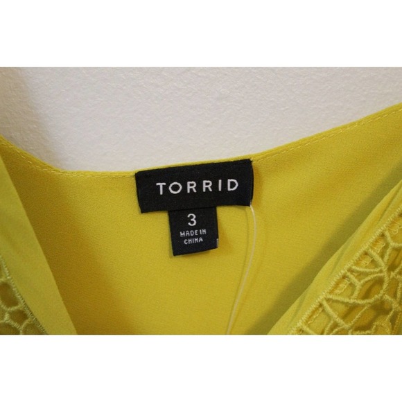 NWT Torrid Sophie Chiffon Embroidered Swing Cami Plus Size 3 3X H14637 - Picture 6 of 13